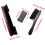 Pool Table Cleaning Brush Set,Billiard Pool Table Cleaner,Pool Table Rail Brush,Pool Cue Cleaning Cloth, Solid Wood Handle, red 4