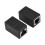 Επέκταση Ethernet RJ45Coupler, θηλυκό σε θηλυκό βύσμα για καλώδιο δικτύου Cat7Cat6Cat5e, υψηλής 3