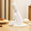 Electric Pasta Maker Machine, Automatic Noodle Press with 6 Moulds for Home Kitchen White 2