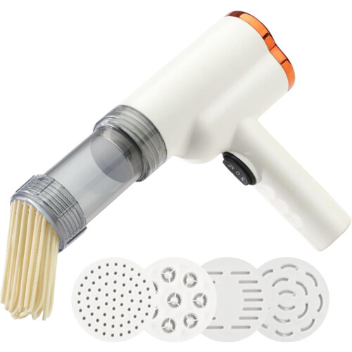 Automatic Electric Pasta Maker Machine White 1