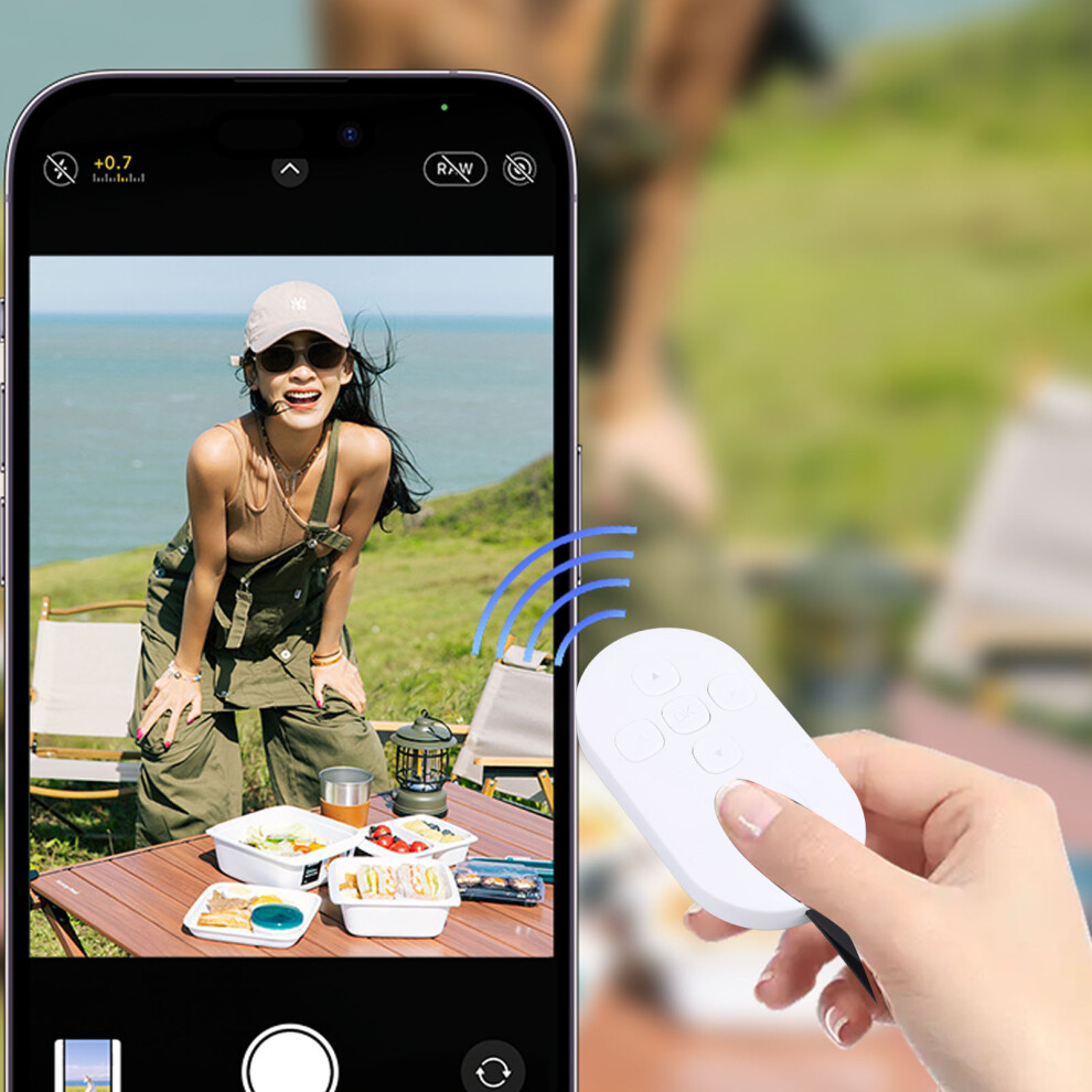 Scrolling Remote Control Page Turner For Android, 150Mah, White 4381365350556