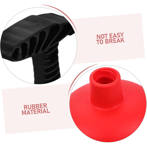 2pcs Handheld Sink Plunger Drain Unclogging Tool for Kitchen and Bathroom Use, Easy to Operate, Durable Material 1