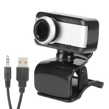 HD-Webcam für Laptop, integriertes Mikrofon, 360 drehbar, Plug & Play, automatische Farbkorrektur, Clip-On-Mikrofon mit Rauschunterdrückung