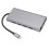 Μεταφορά δεδομένων υψηλής ταχύτητας USB Hub, προσαρμογέας πολλαπλών θυρών 11 σε 1 με 4