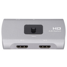 Διακόπτης HDMI 4K με λειτουργία plug and play, γρήγορη και σταθερή μετάδοση, καθολική