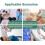 Foldable Transfer Board, Patient Slide Assist Device, Blue 5
