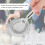 Stainless Steel Cocktail Strainer 304 for Bartending with Elastic Spring Filter and Smooth Handle 3