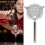 Stainless Steel Cocktail Strainer 304 for Bartending with Elastic Spring Filter and Smooth Handle 2
