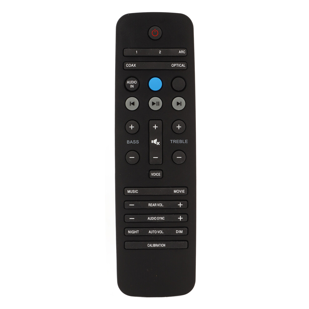 Replacement Remote Control For Philips Soundbar Infrared Remote Control No Programming Needed For Bluetooth Sound Bar Easy To Use Comfortable Buttons 9420858911203