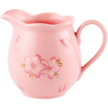Bridal Veil Set with Bride Costume, Cream and Sugar Pot, Pink Creamer Jug and Sugar Jar Coffee Serving Set
