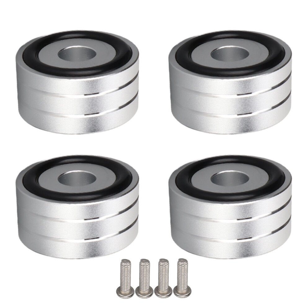 Speaker Isolation Spike Vibration Reduction Shock Absorber Non Slip Rubber Cnc Machined Aluminum Construction Audio Equipment Feet Versatile 9420858910954