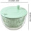 Pump Salad Spinner, Vegetable Dryer, Grater Slicer, Multifunction Kitchen Gadget Ref: 7007 4