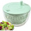 Pump Salad Spinner, Vegetable Dryer, Grater Slicer, Multifunction Kitchen Gadget Ref: 7007 5