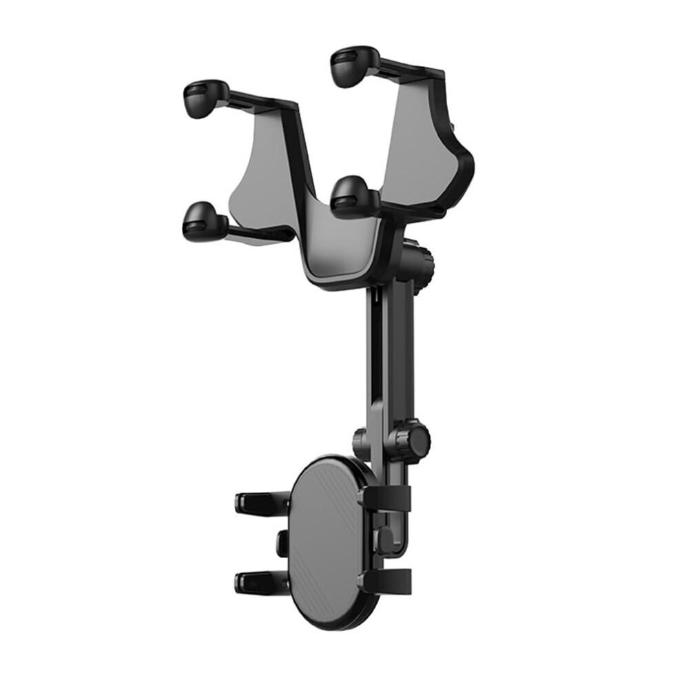Car Rearview Mirror Mobile Phone Holder 360Degree Rotation Bracket Ar Navigation Universal Fit For Most Cars 9365049192088