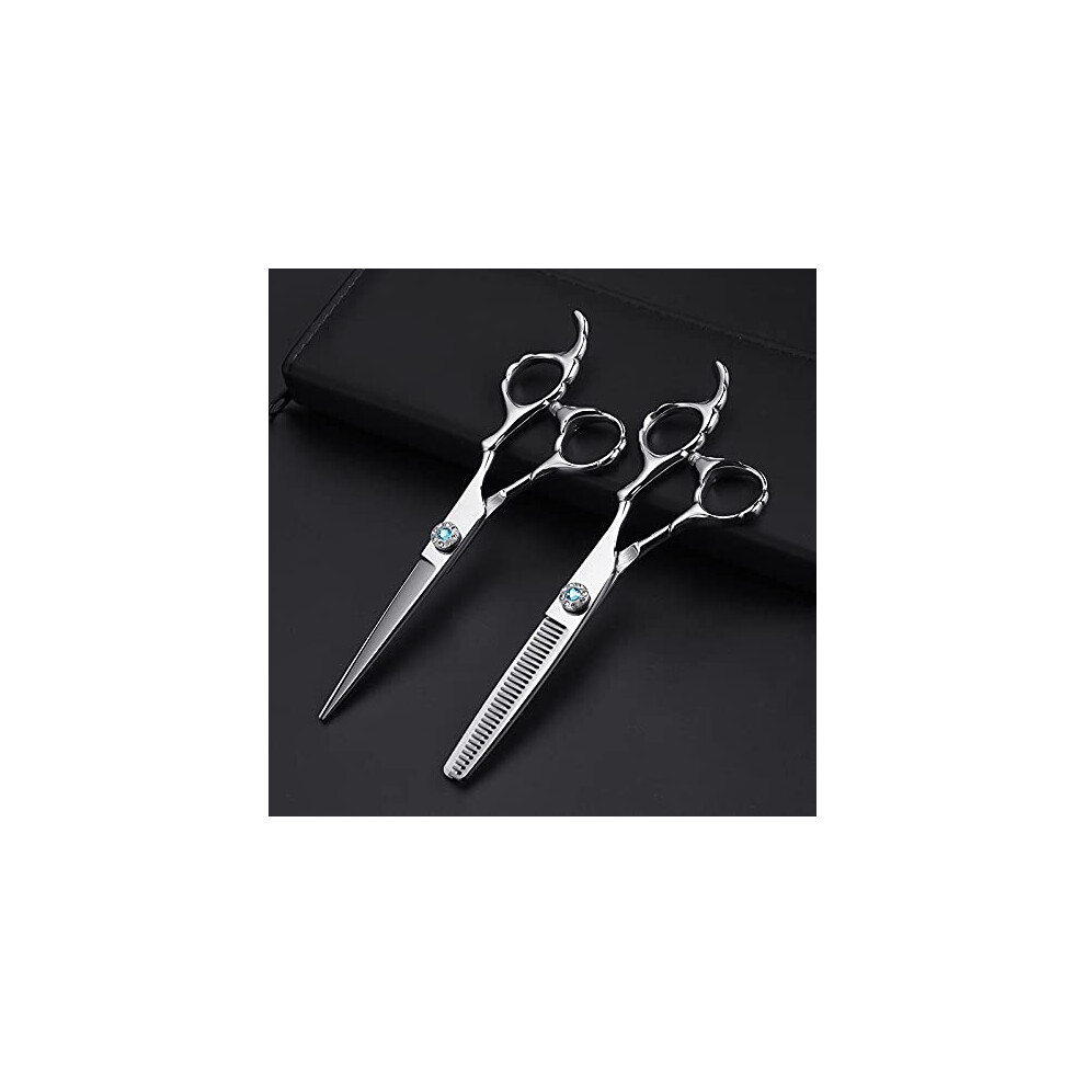 Hair Cutting Scissors, 6 Inch Professional Japan 440C Steel Barber Shears Ref: 3304
