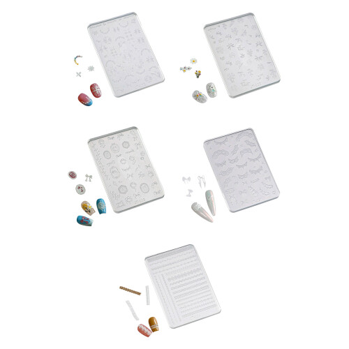 Crystald Texture Silicone Plates for Creating Realistic- JT110 2