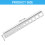 Accurate Stainless Steel Ruler With Round Square-Square hole 3