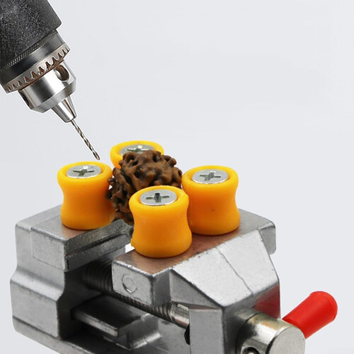 Suction Cup Mounted Mini Vise  for Various Crafting Applications (with Screws) 2