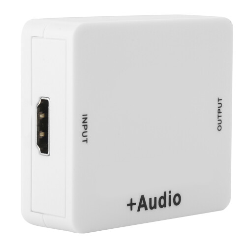 Μετατροπέας Mini1080P VGA σε HDMI με υποστήριξη ήχου για σύνδεση φορητού υπολογιστή σε 2