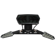 Motorrad-Blinker, universell passend, wasserdicht, helles, dynamisches LED-Design mit robustem Metallgehäuse, hohe Sichtbarkeit, integriert