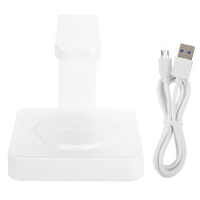 Snel draadloos laadstation voor Apple-apparaten, opvouwbare reislader met UV-ozonreiniging en twee laadmodi voor iOS X, 8 en 8P, snelladen