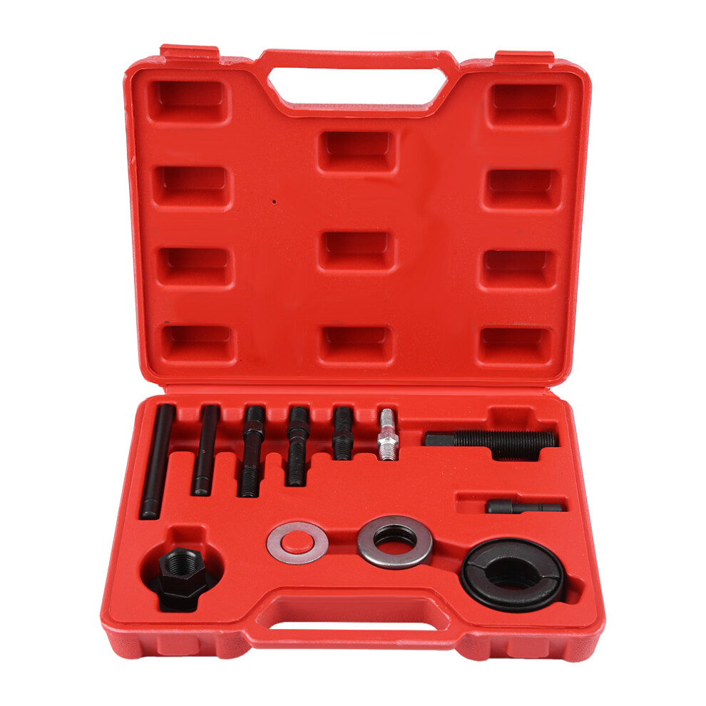 Pulley Puller Installer Kit High Strength Alloy Steel Alternator Pulley Remover Power Steering Pulley Remover Reversible Jaws Wide Compatibility Anti 9139052626003