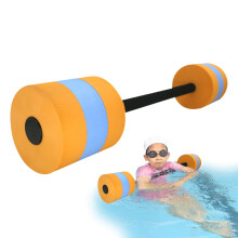 Water Weights Equipment, Aquatic Dumbbell Set, Swimming Training Barbells, Lightweight Foam Design, Ergonomic NonSlip Grip