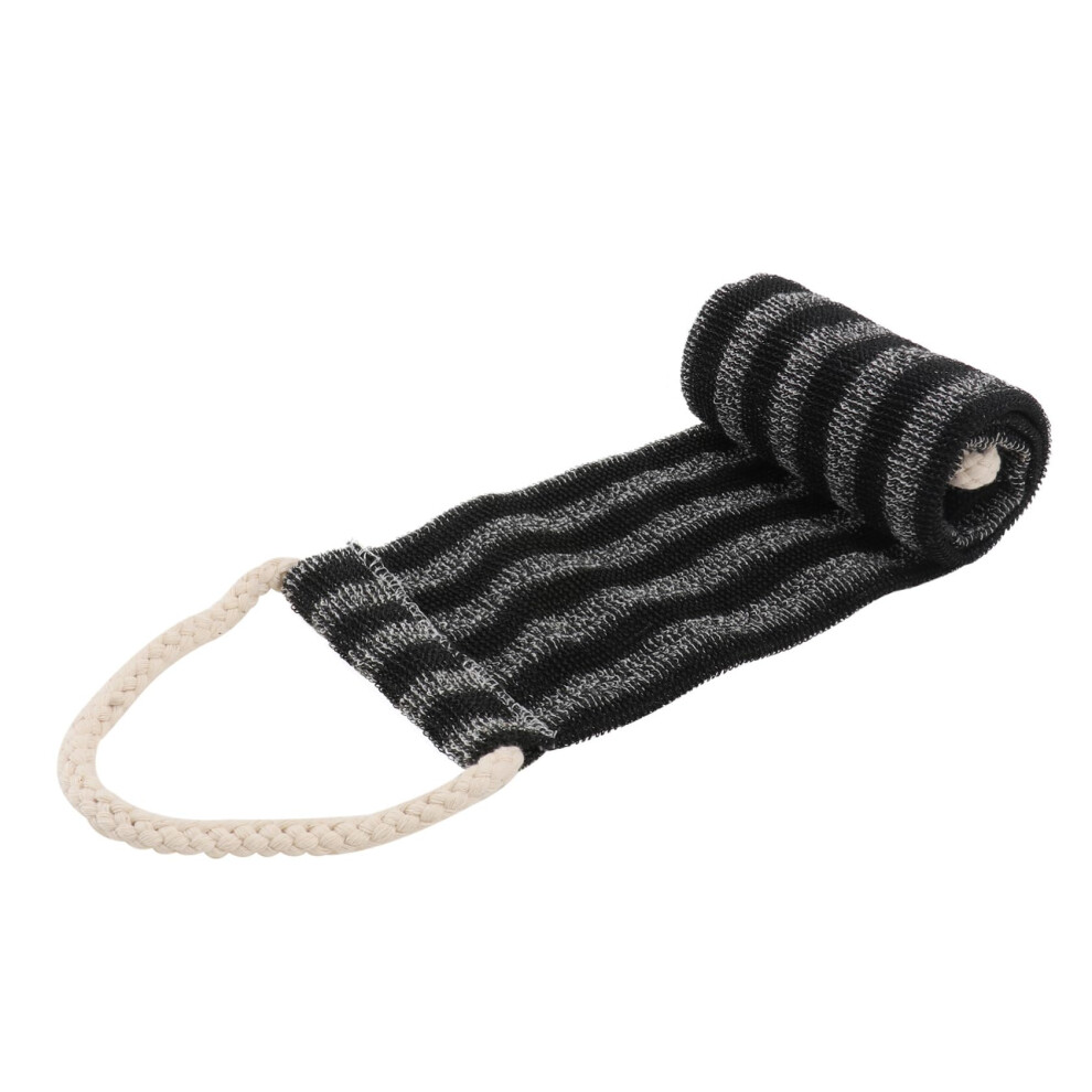 Extended Bath Scrubbing Towel Soft Exfoliating Body Washing Scrubber with Hanging Rope