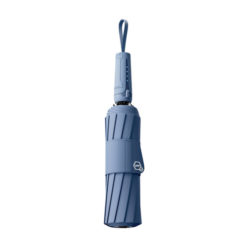 Auto Open Close Umbrella Oversized Coverage Umbrella For-Blue 1