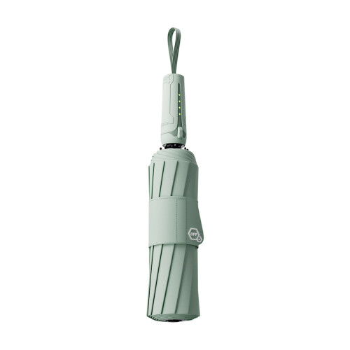 Automatic Open Close Umbrella Large Size Windproof-Green 1