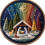 Ensemble de broderie de la nativité avec cerceau réglable,-B 1