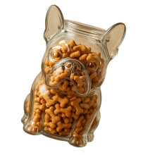 Pot de stockage de friandises pour animaux de compagnie-Modèle A