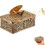 Mechanical Singing Bird Music Box With-Gold  Norotation with 1