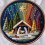 Ensemble de broderie de la nativité avec cerceau réglable,-B 5