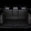 Car Cargo Liners for GLE (5seats) Full Coverage Leather Boot Liner Car Boot Protector Interior Red(Blackbeige) Blackbeige Normal 1