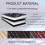 Car Cargo Liners for GLE (5seats) Full Coverage Leather Boot Liner Car Boot Protector Interior Red(Blackbeige) Blackbeige Normal 4