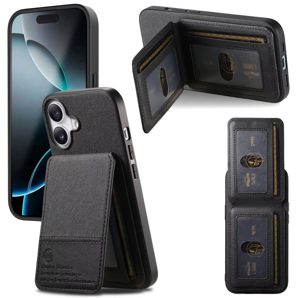 Wallet Case For Iphone 15 Plus With Card Holder Shockproof Leather Cover 9119770914880