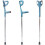 Walking Stick for Elderly with Adjustable Height Lightweight Aluminum Elbow Support Crutches 2
