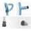 Walking Stick for Elderly with Adjustable Height Lightweight Aluminum Elbow Support Crutches 3