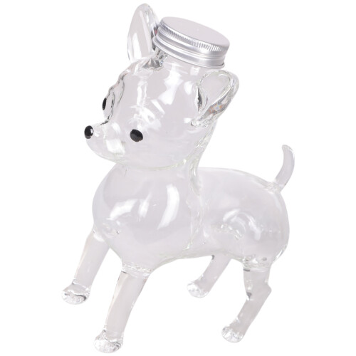 Multiple Purpose Glass Pet Treat Container with Tight-Type C