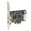 Firewire Card for PC, PCI Express Adapter with4External IEEE1394A Ports, High Performance Serial Bus Interface for Fast Data Transfer, Full Duplex 4