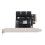 PCIe SATA Controller Card, Multiple HDD SSD Support with ASM Chip High-Speed Expansion Module for Desktops and Workstations, Compatible with SATA III 5