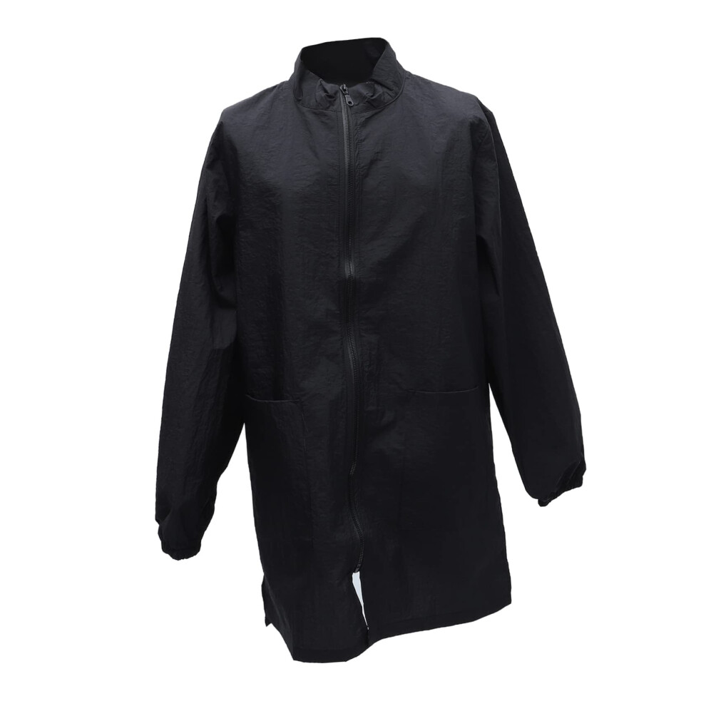 Pet Grooming Apron With Pocket Thick Oil Beautician Overalls For Men And Women Long Sleeve Black Workwear For Home And Outdoor Pet Cosmetologist Use 9119770915498