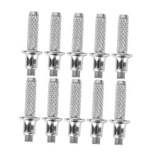 10pcs Hiking Pole Tips Walking Stick Tips Replacement Alpenstock Parts Tungsten Steel for Walking Poles