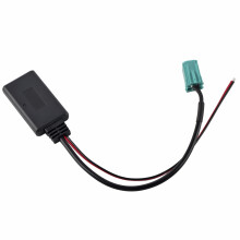 Moduł Bluetooth do samochodu, wysokiej jakości adapter kabla AUX, kompatybilny z Bluetooth, bezprzewodowy kabel audio, podłącz i graj, instalacja