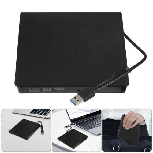 Εξωτερική μονάδα DVD με διασύνδεση USB Type-c, δυνατότητα διπλής διασύνδεσης υψηλής 1