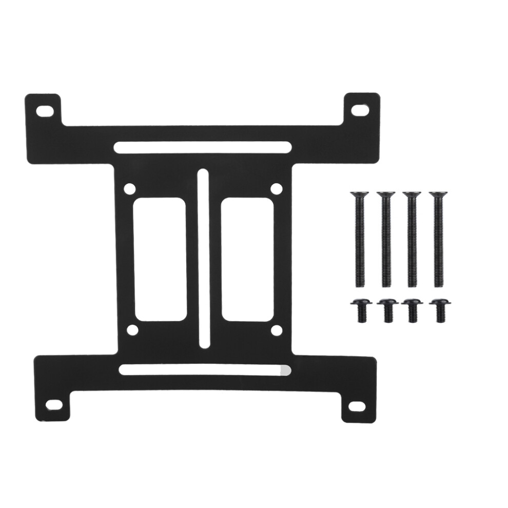 Pump Mounting Bracket For 12Cm Radiators, Water Cooling Metal Arched Bracket With Nickel-Plated Surface, Radiators Support For Fan Mounted Water Pump 9486358995327