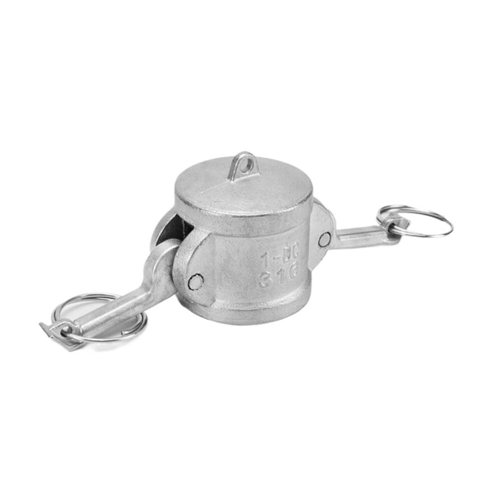 Stainless Steel Quick Dn15 Dn200 Type Dc Coupler Camlock Fitting Cam Stainless Steel Ss 304 Cap Stop Flow Snapin, Inline (Dn25) 9365049195669