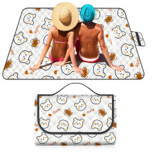 Picnic Blanket Waterproof 200x200 Cm, Beach Blanket Sandproof, Camping Blanket For Family Travel, Picnic Set