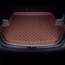 Car Rear Trunk Mat for VW Beetle 20052010 Leather Boot Liner A/Coffee